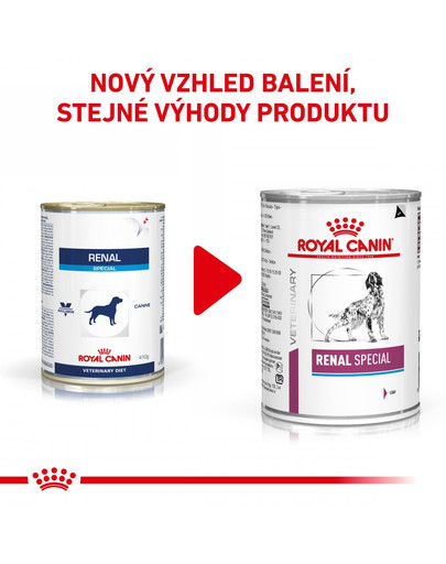 ROYAL CANIN Veterinary Diet Dog Renal Special Can 410 g