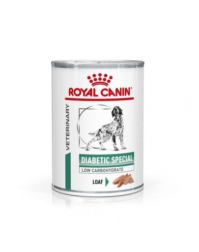 ROYAL CANIN Veterinary Health Nutrition Dog Diabetic 12 kg + 12x Royal canin Diabetic 410g