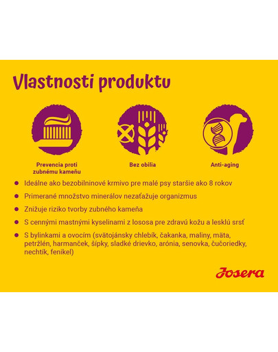 JOSERA MiniVita 5 x 900 g pre malé aj dospelé psy