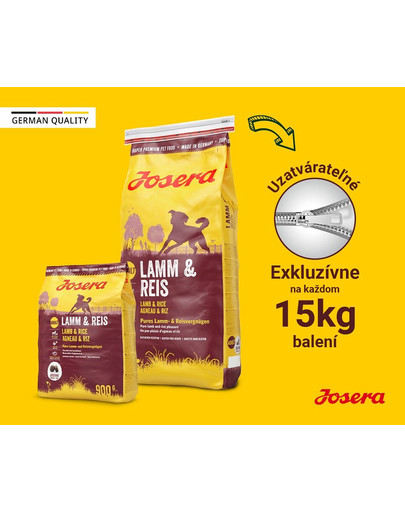 JOSERA Lamb & Rice 15 kg
