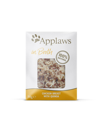 APPLAWS Kapsička kuracie prsia a quinoa vo vývare 70 g