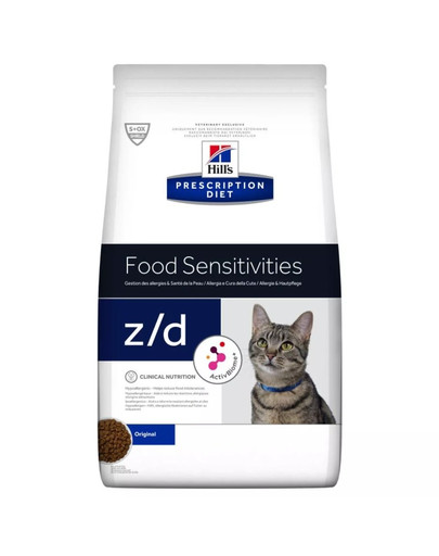 HILL'S Prescription Diet i / d Granule s kuracím mäsom pre mačky s gastrointestinálnymi alergiami 4 kg