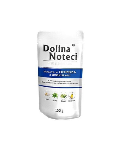 DOLINA NOTECI Premium Bohaté na tresku s brokolicou 150 g