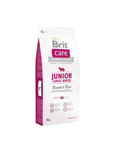 BRIT Care Junior Large Breed Lamb & Rice 12kg