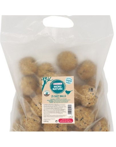 VERSELE-LAGA Menu Nature 25 ks tukových guličiek pre zimujúce vtáky 2,5 kg