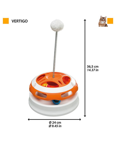 FERPLAST Inteligentná hračka pre mačky Vertigo