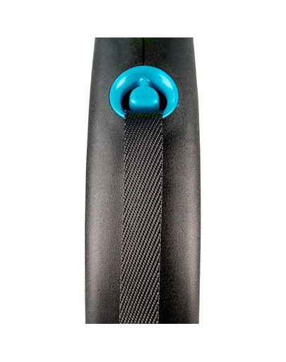 FLEXI Vodítko Black Design L lanko 5 m modré