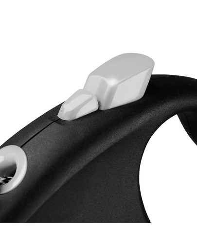 FLEXI Vodítko Black Design XS lanko 3 m čierne