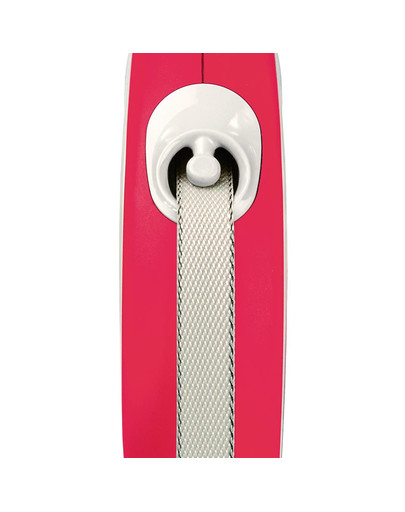 FLEXI New Comfort Vodítko M Tape 5 m pásik červené