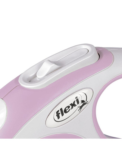 FLEXI Vodítko New Comfort XS lanko 3 m ružové