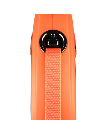 FLEXI Xtreme Tape M 5 m Vodítko pre psa oranžová farba