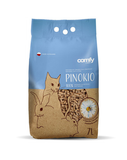 COMFY Pinokio drevená podstielka Camomile 7 l