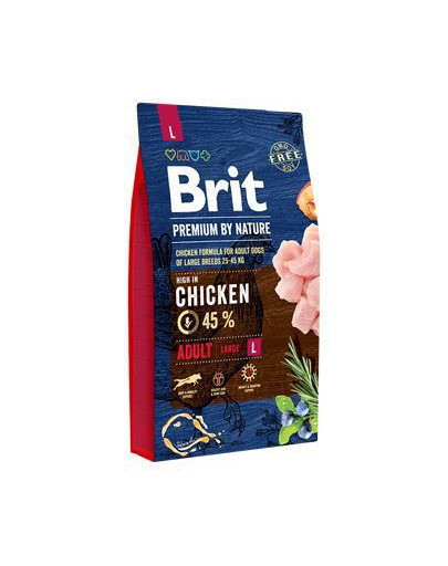 BRIT Premium By Nature Adult Large L 8 kg