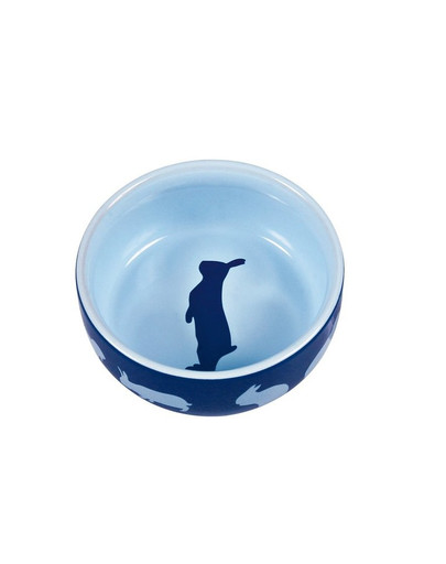 TRIXIE Miska ceramiczna dla królika z motywem 250 ml