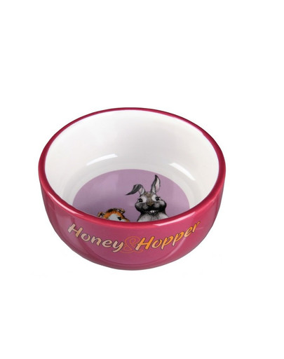 Trixie Keramická miska Honey-Hopper pro morče, králíka 250ml/11cm