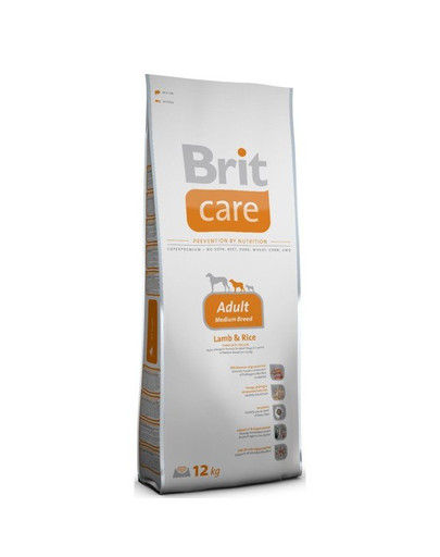 BRIT Care Adult Medium Breed Lamb&Rice 1kg