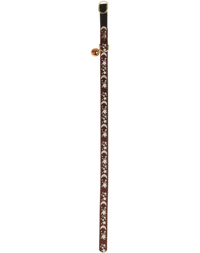 ZOLUX Obojok galaxy 30 cm / 10 mm čokoládový