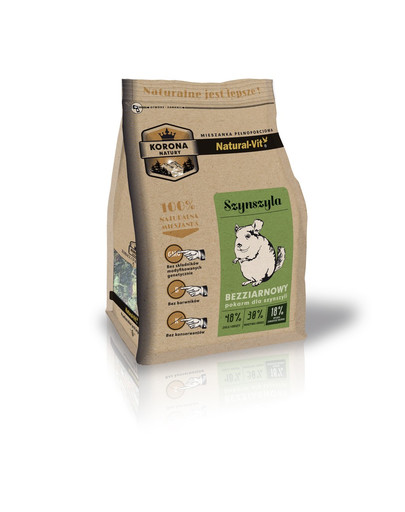 NATURAL-VIT Korona Natury Kompletná zmes pre činčily 750 g
