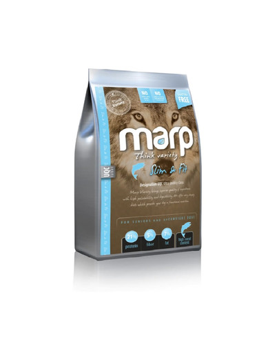 MARP Variety Slim & Fit Krmivo pre psov s bielou rybou 2 kg