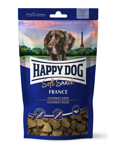 HAPPY DOG Soft Snack France 100 g kačica