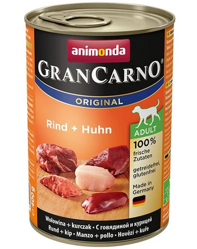 ANIMONDA Grancarno hovädzie/kuracie konzerva 400 g