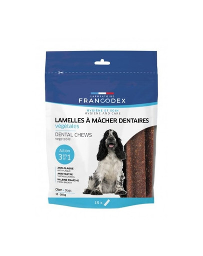FRANCODEX Weggy žuvacie pásiky 350 g/15ks