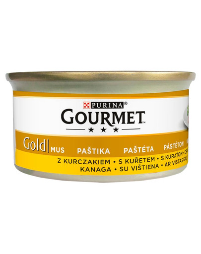 GOURMET Gold Mus hydinové mäso 85 g