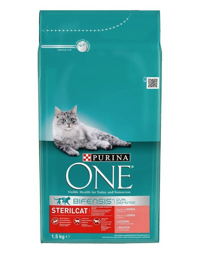 PURINA ONE Sterilcat hovädzie mäso a pšenica 1,5 kg