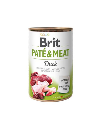 BRIT Pate & Meat Venison Paštéta pre psov z diviny 6 x 400 g