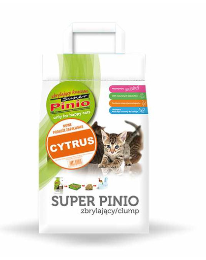 BENEK Super Pinio drevené stelivo Citrus 7 l