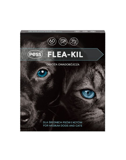 PESS Flea-Kil Insekticídny obojok pre stredné psy a mačky 60 cm