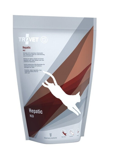 TROVET Hepatic HLD pre mačku 500 g