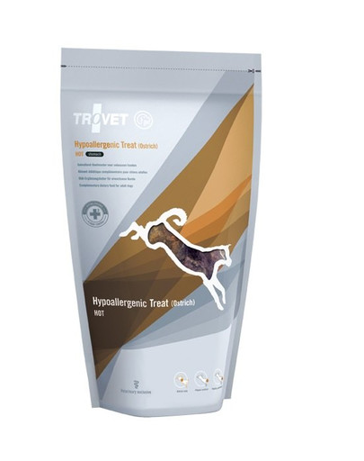 TROVET Hypoallergenic Treat Ostrich HOT 150 g