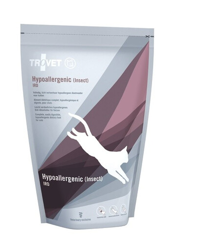 TROVET Hypoallergenic Insect IRD 500g Krmivo pre mačky