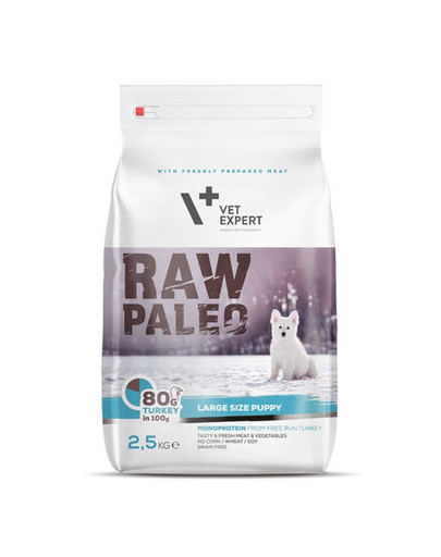 VETEXPERT Puppy Large turkey 2,5 kg