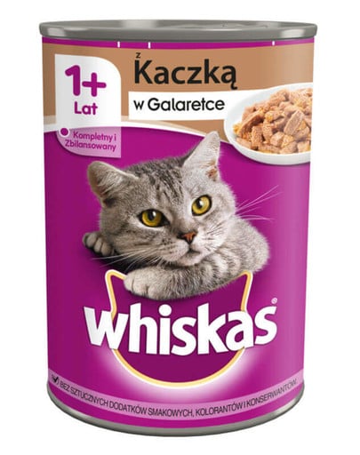 WHISKAS kačica v želé 400 g