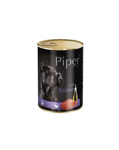 DOLINA NOTECI PIPER pre dospelých psov s králikom 800 g