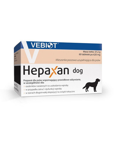 VEBIOT Hepaxan dog 60 tbl