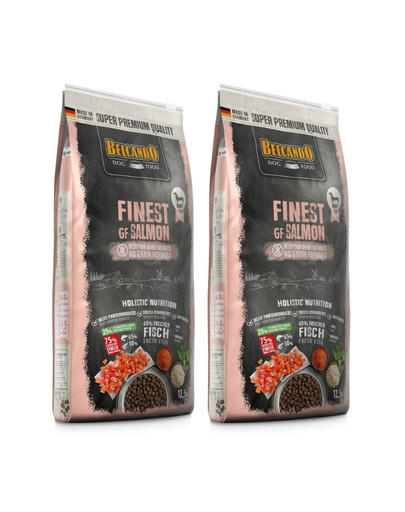 BELCANDO Finest Grain Free Salmon XS-M 25 kg (2x12.5 kg)