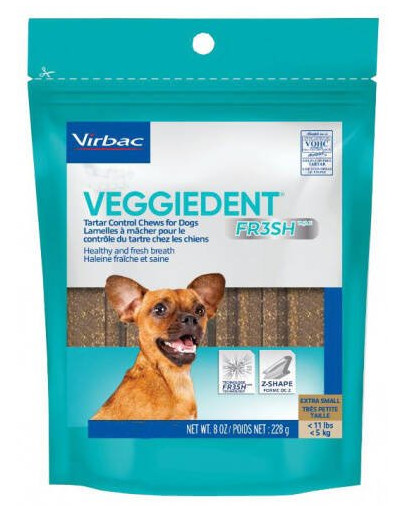 VIRBAC Veggiedent Fresh XS (<5 kg)  15 ks