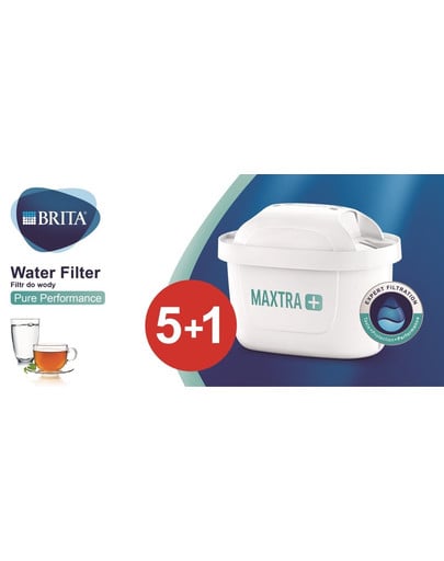 BRITA Vymeniteľný filter Maxtra + Pure Performance 5 + 1 ks