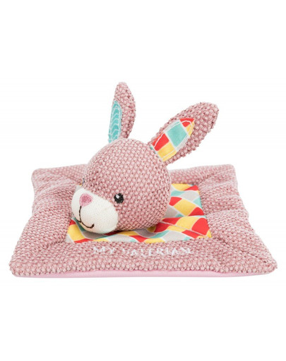 TRIXIE Králik Junior My Valerian Snuggler Hračka pre mačky 13x13cm