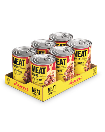 JOSERA Meatlovers Menu hovädzie so zemiakmi 6x800 g