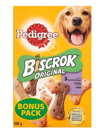 PEDIGREE Multi biscrok przysmak dla psa 0.5 kg