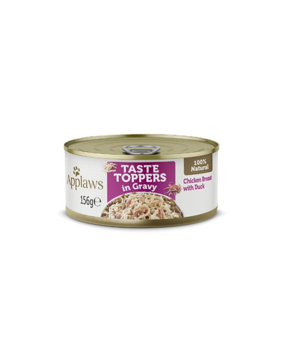 APPLAWS Taste Toppers Chicken Breast with Duck 12 x 156 g