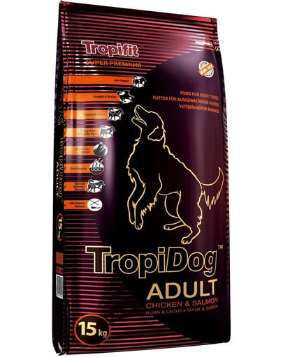 TROPIDOG Adult large&medium breeds 15 kg