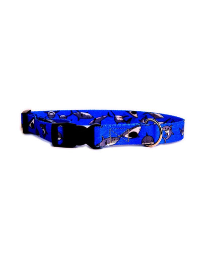 FERA Obojok s plastovou prackou Shark 24-40 cm 15 mm