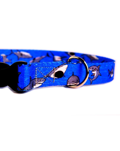 FERA Obojok s plastovou prackou Shark 24-40 cm 15 mm