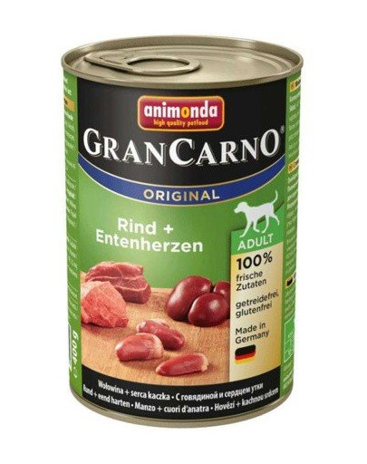 ANIMONDA Grancarno hovädzie s kačkou 24 x 400g