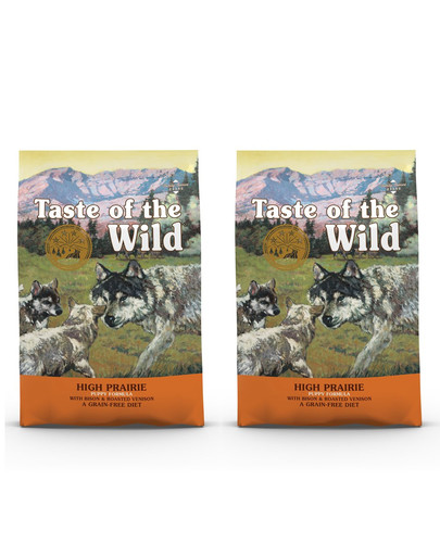 TASTE OF THE WILD High Prairie Puppy 2 x 12,2 kg